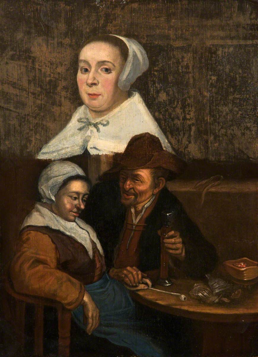 A Dutch Tavern Scene