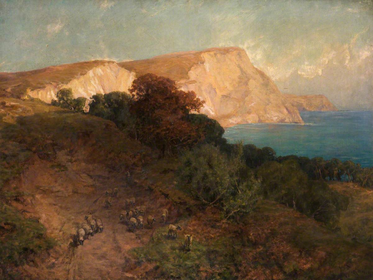 From English Seas (White Nose Cliff, the Highest in Dorset)