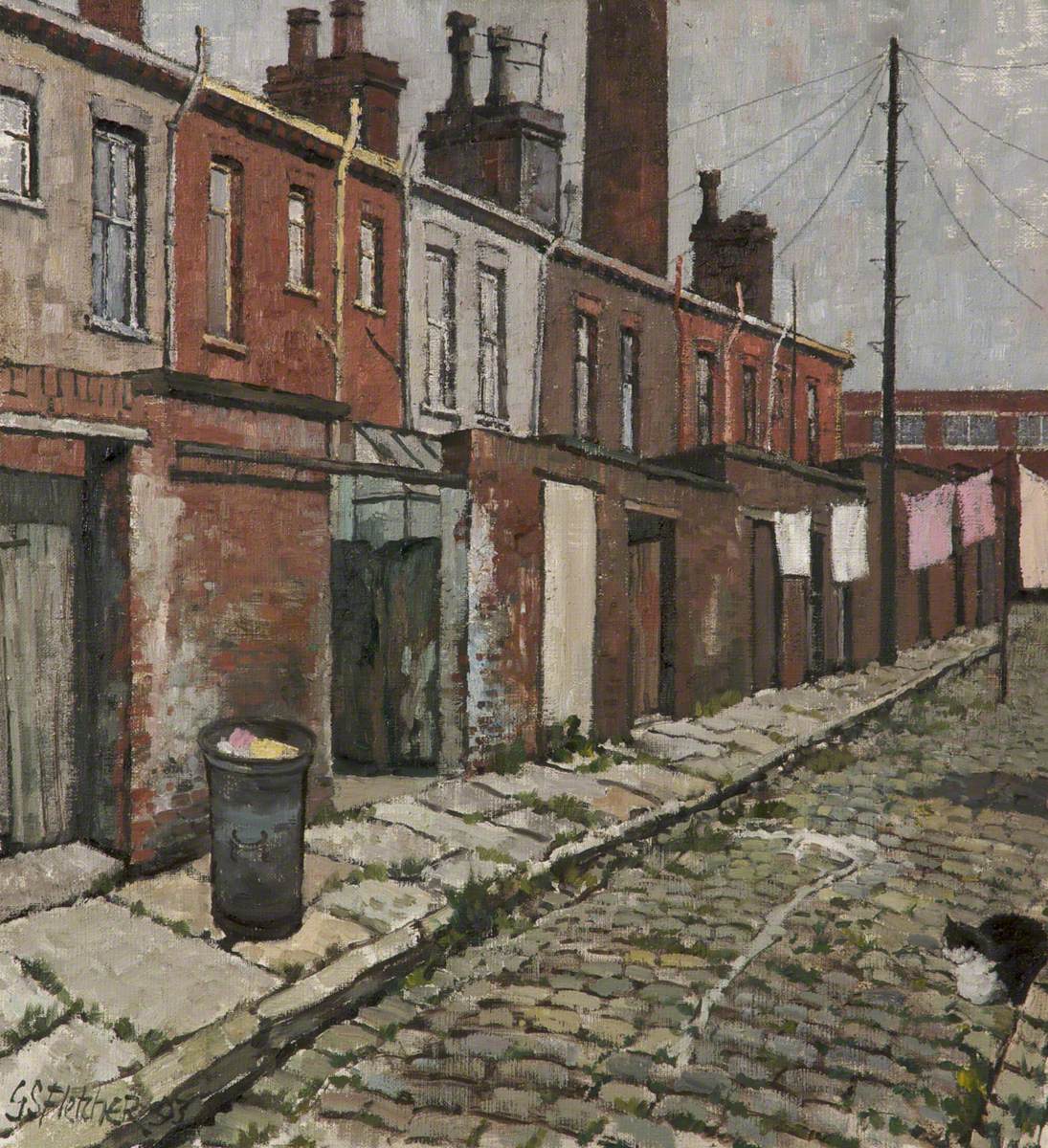 Lancashire Back Street | Art UK