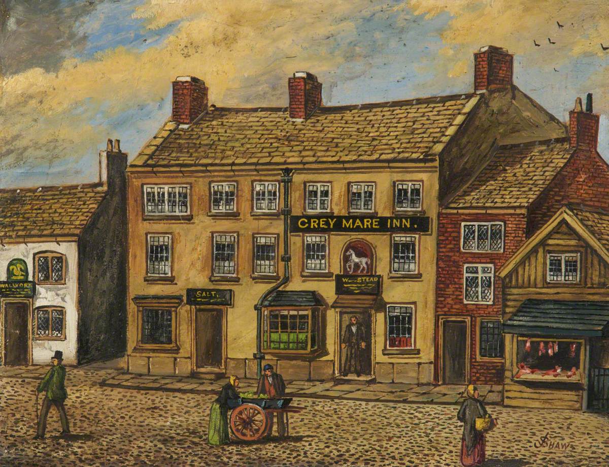 The 'Old Grey Mare Inn', Market Place, Bury