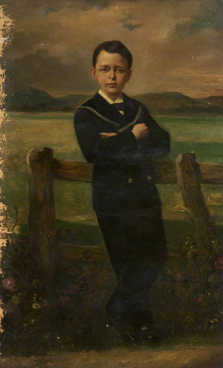 Portrait of a Boy in a Sailor Suit