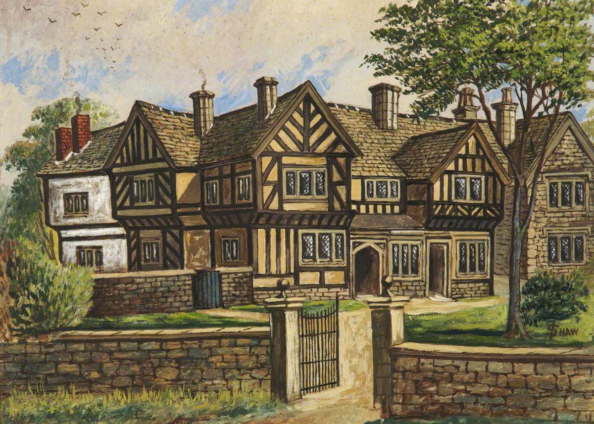 Brandlesholme Hall, near Bury, Lancashire