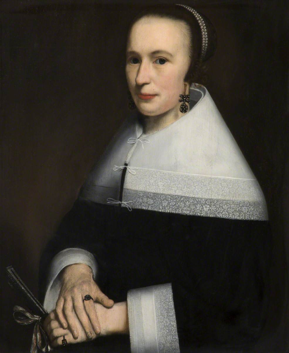 Portrait of a Lady with a Fan