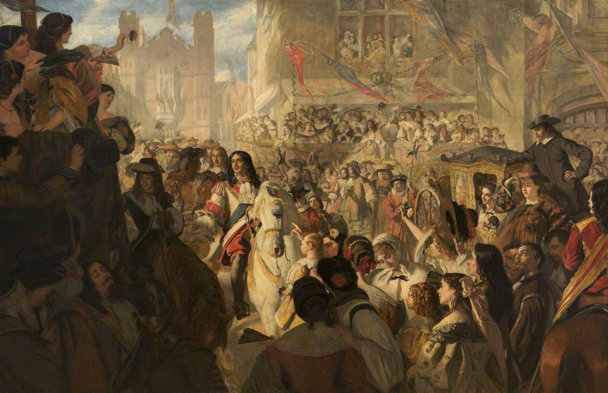 Charles II Entering London | Art UK