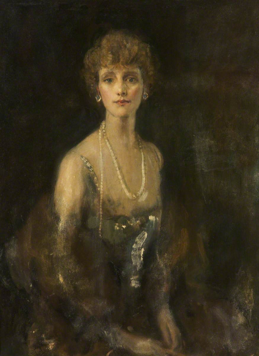 Portrait of an American Lady with Pearls