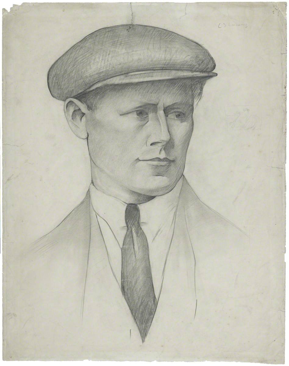 Head of a Young Man in Cap