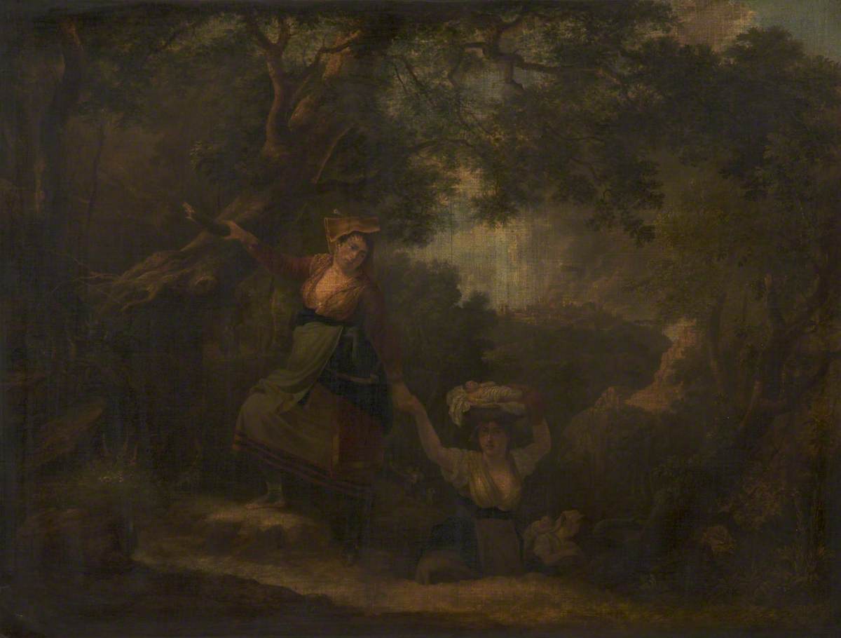 Peasants Escaping from Banditti