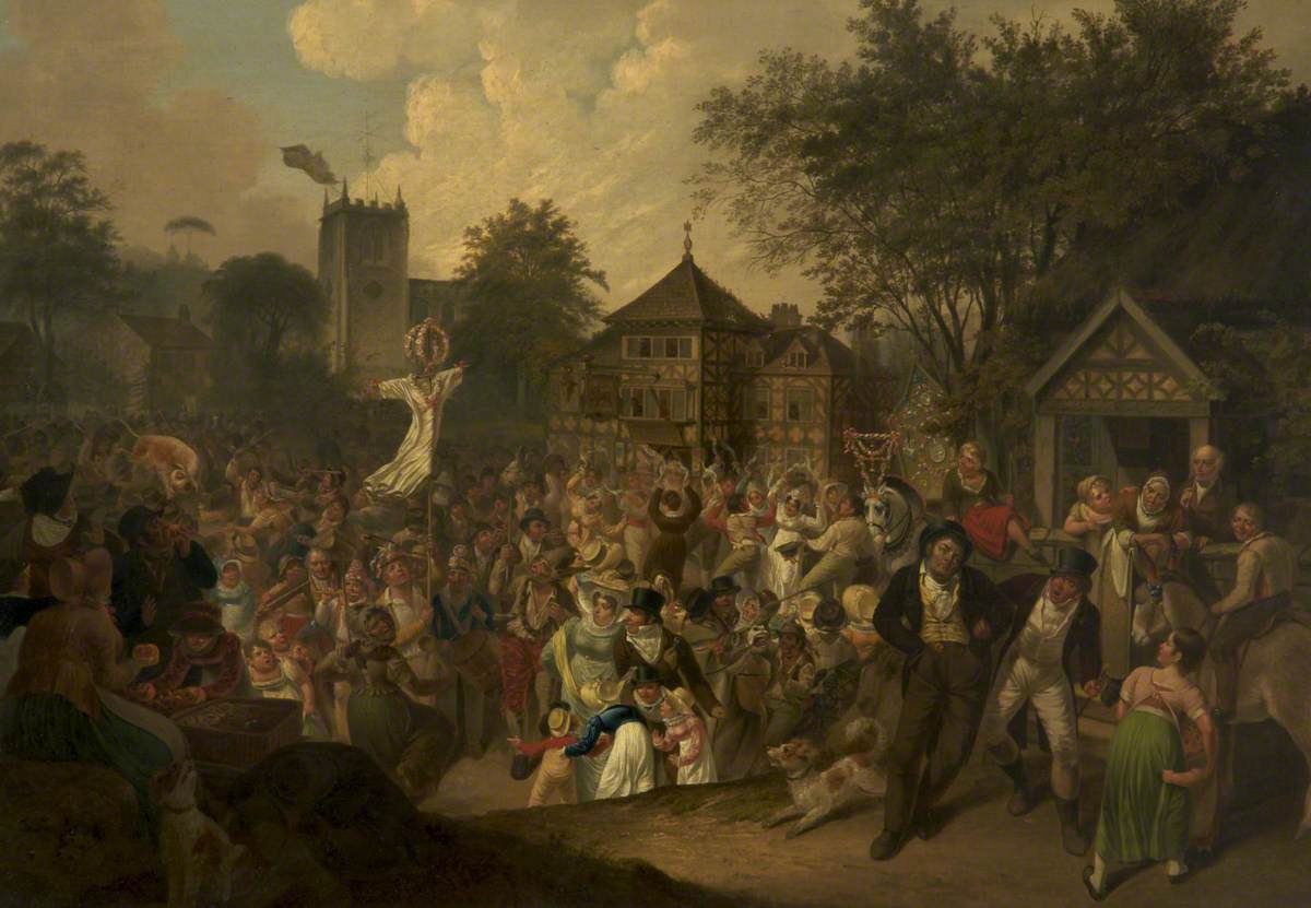 Eccles Wakes Fair, 1822 | Art UK