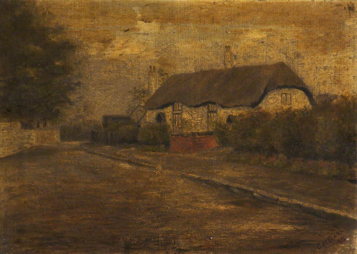 Landscape and Cottage