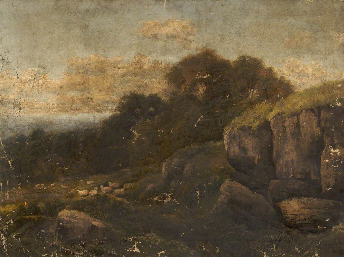 Landscape with Sheep