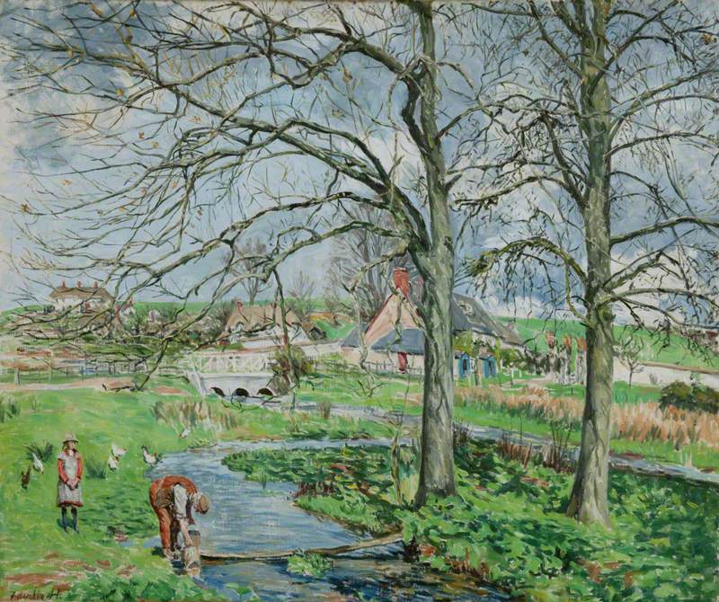 Sarson Farm, Early Spring