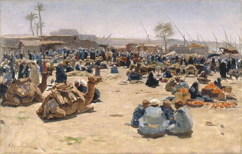 Market on the Nile