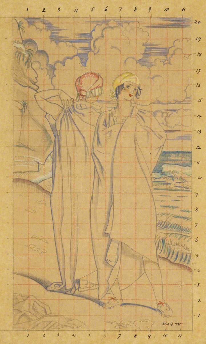 Study for 'Women on the Seashore'