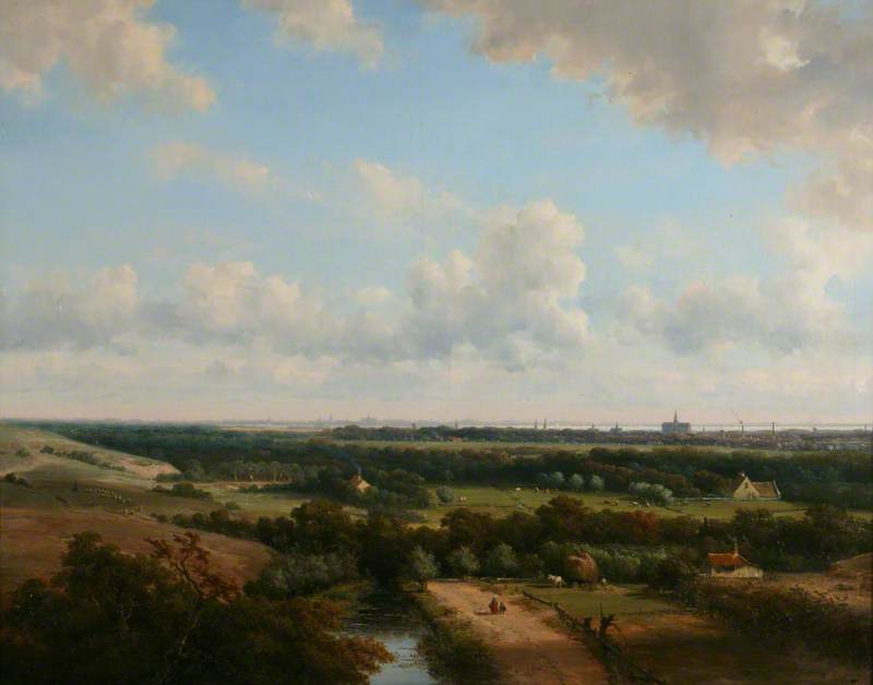 Haarlem from the Dunes