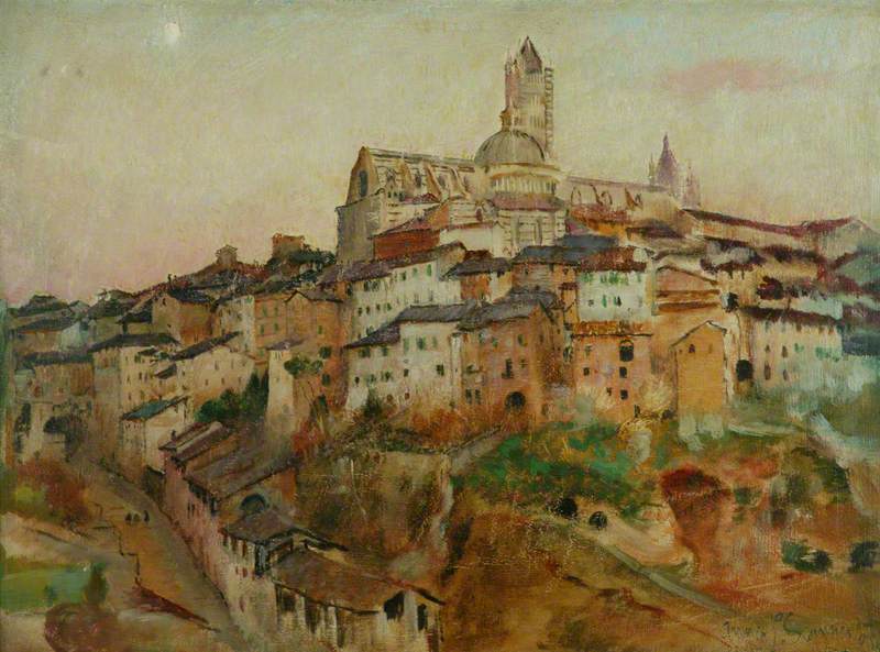 The Town of Siena