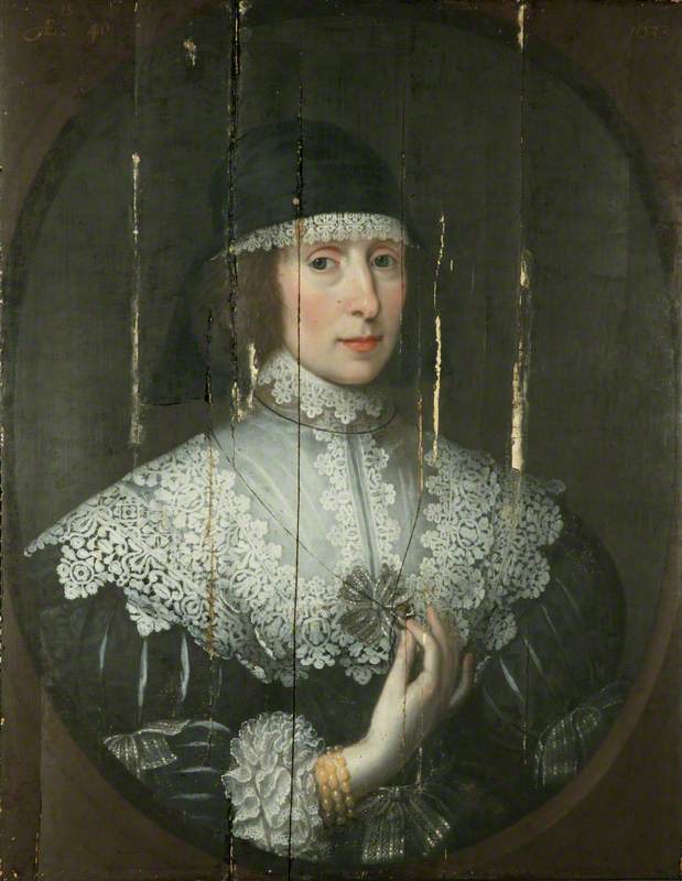 Portrait of a Lady Holding a Jewel