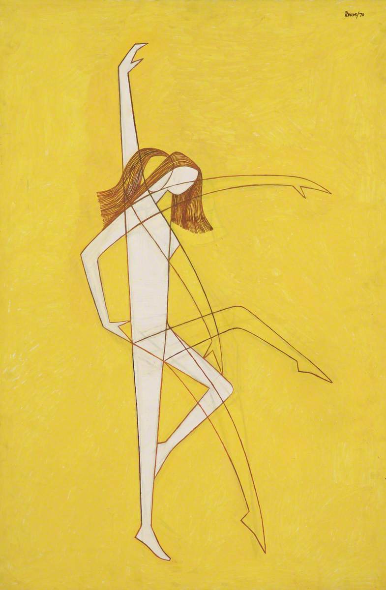 Dancer in Two Positions