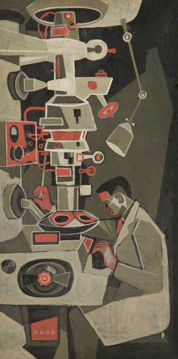 Man and Microscope