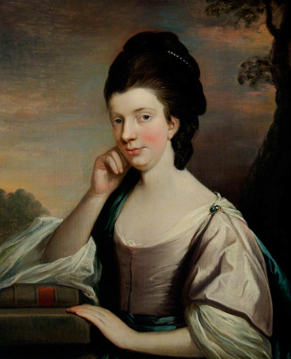 Portrait of a Lady, probably Elizabeth Hartley