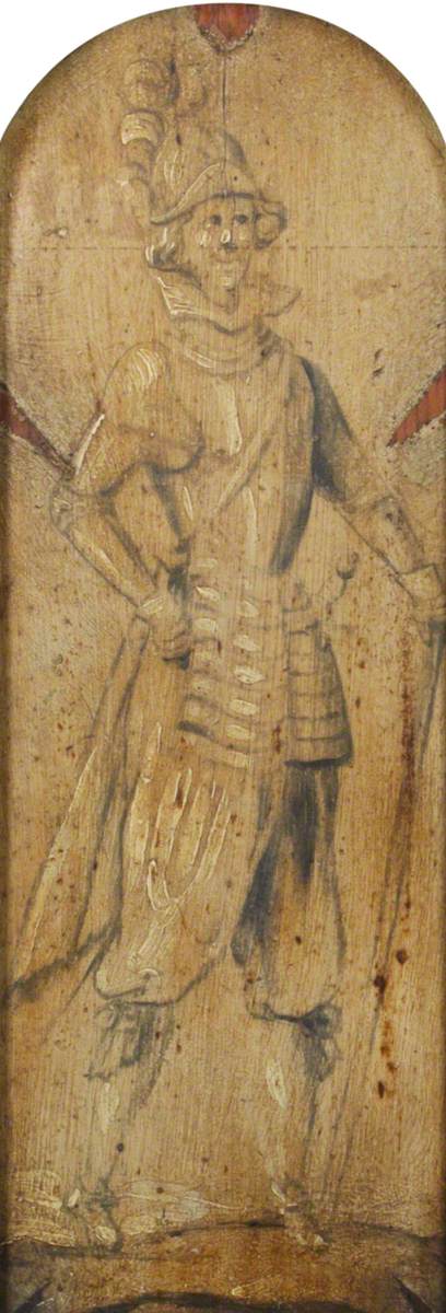 A Seventeenth-Century Soldier, from Buckingham House, Portsmouth