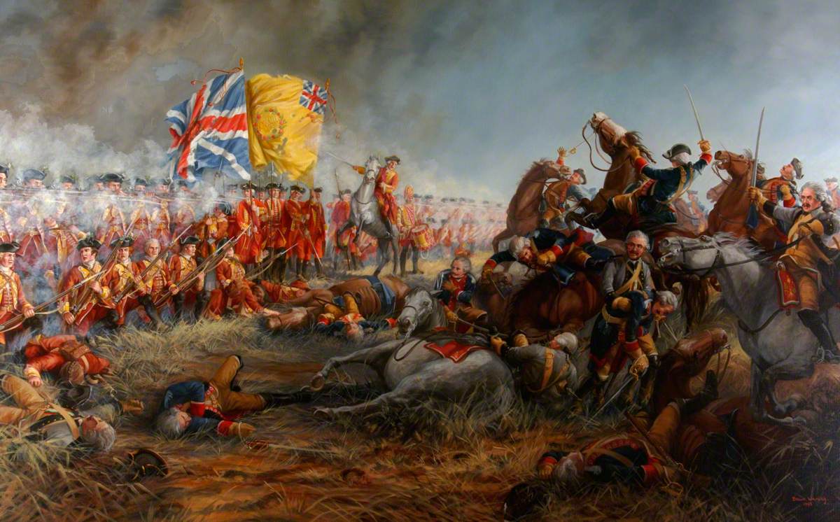 Danbury Mint Pin British Victory The Battle Of Minden 
