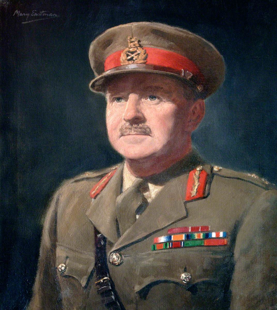 Major General A. M. Craig, CB, OBE (1944), Colonel Commandant, Chatham (1942–1944)