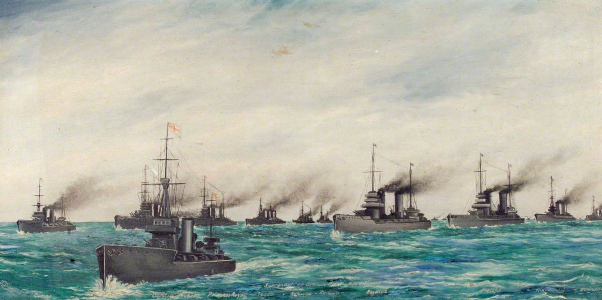The Surrender of the German Fleet at Scapa, 21 November 1918