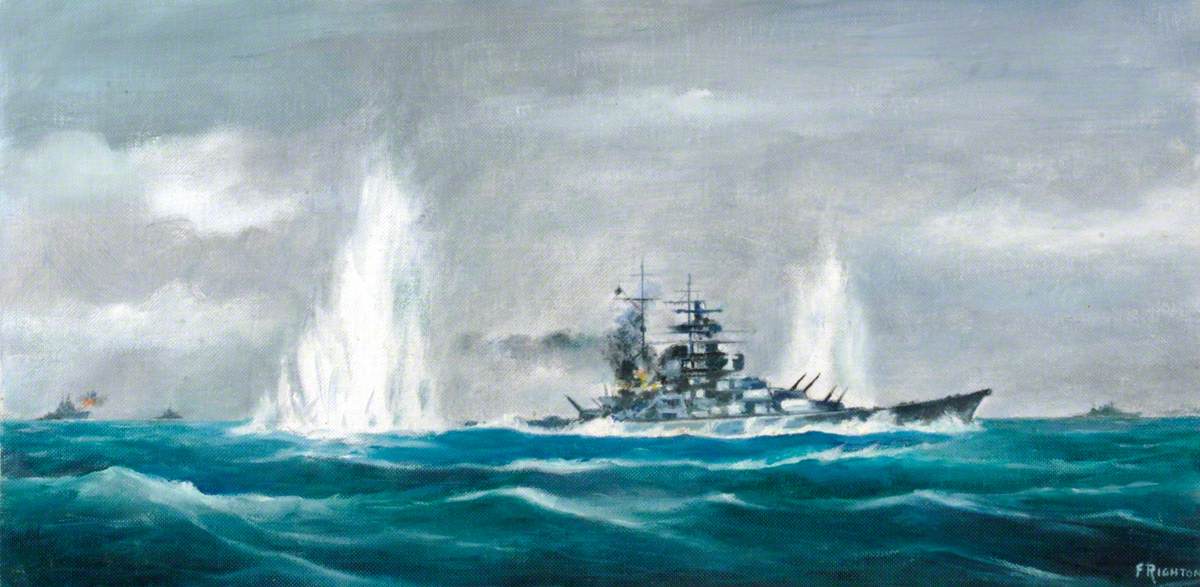 'Bismarck' under Attack