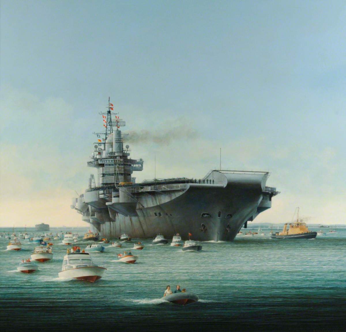 HMS 'Hermes' Homecoming | Art UK