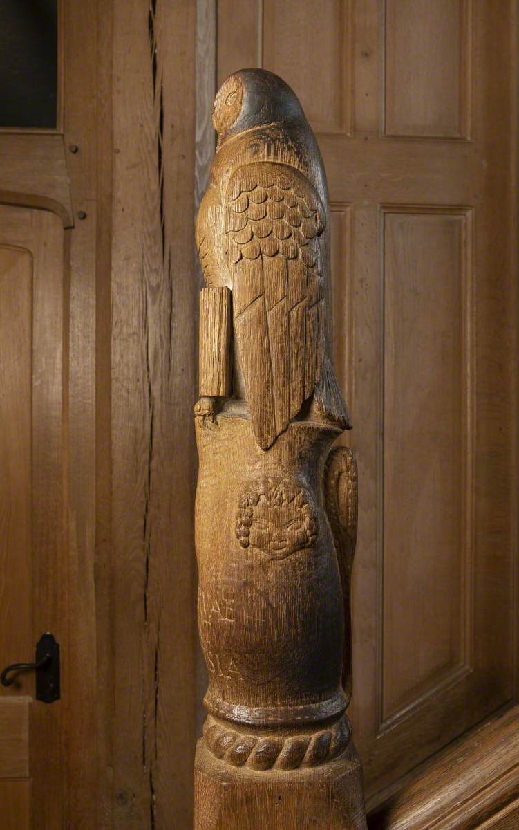 Owl Newel Post