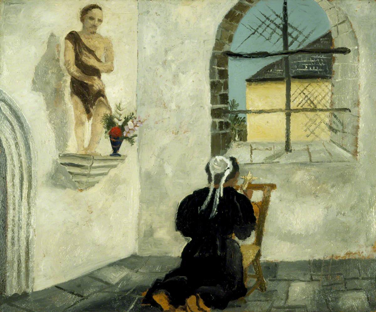 Breton Woman at Prayer