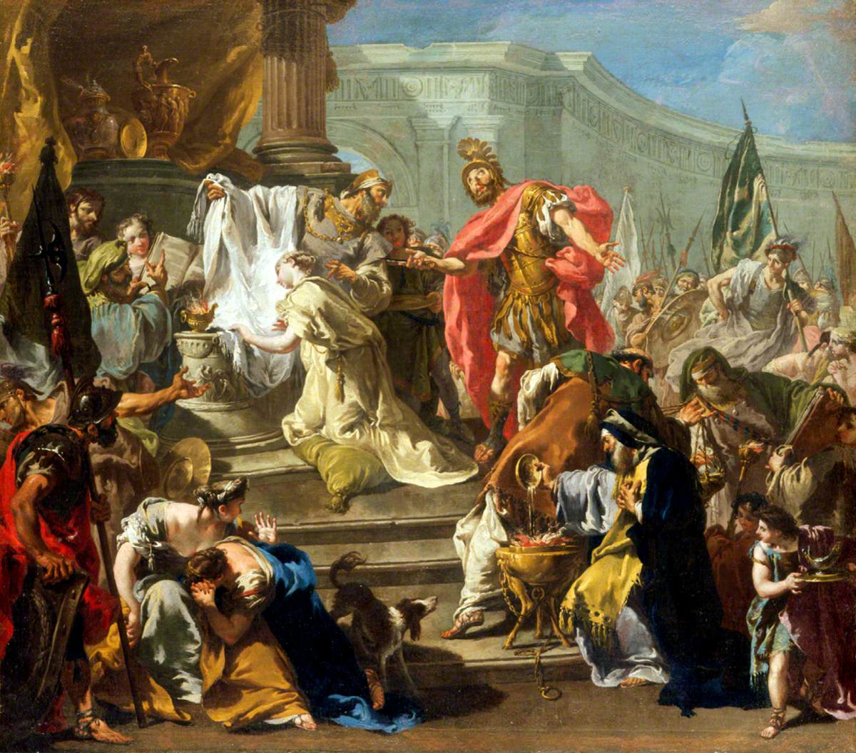The Sacrifice Of Jephthas Daughter Art Uk 