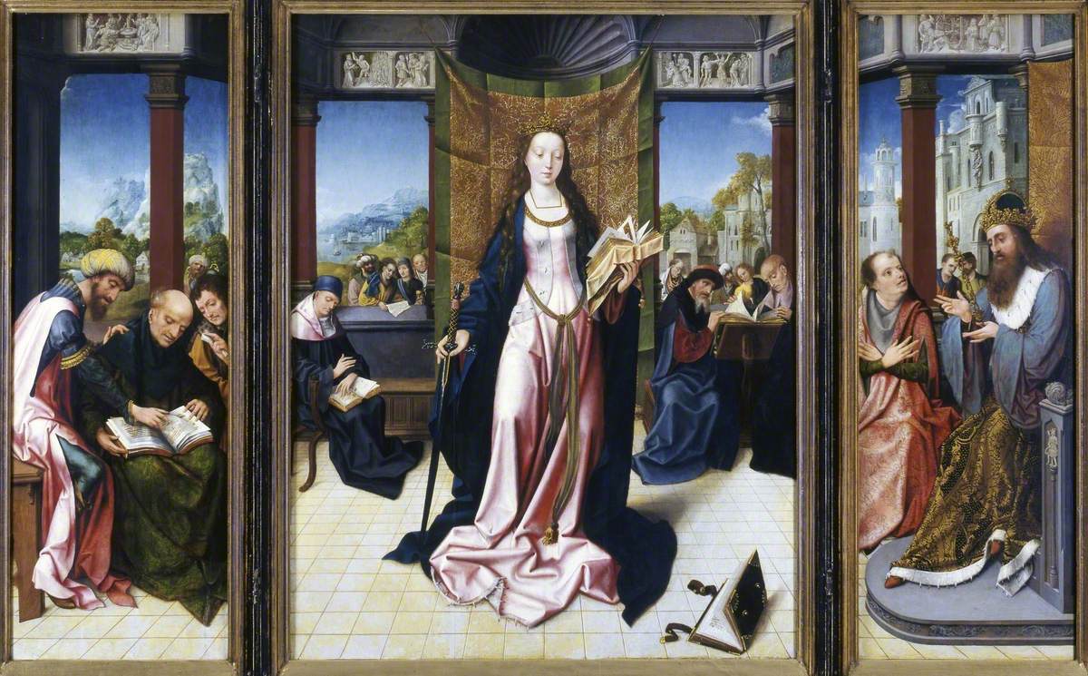 Saint Catherine and the Philosophers