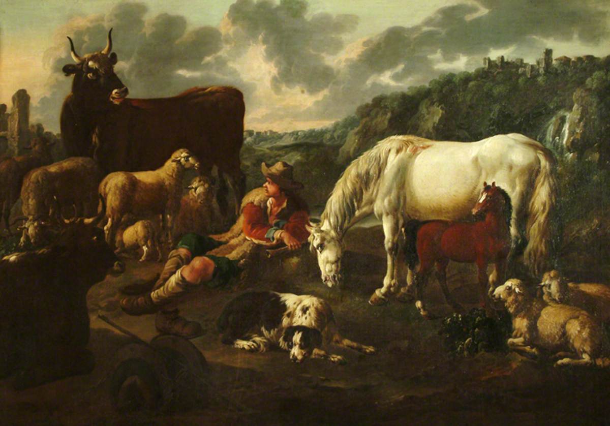 Landscape with Cattle