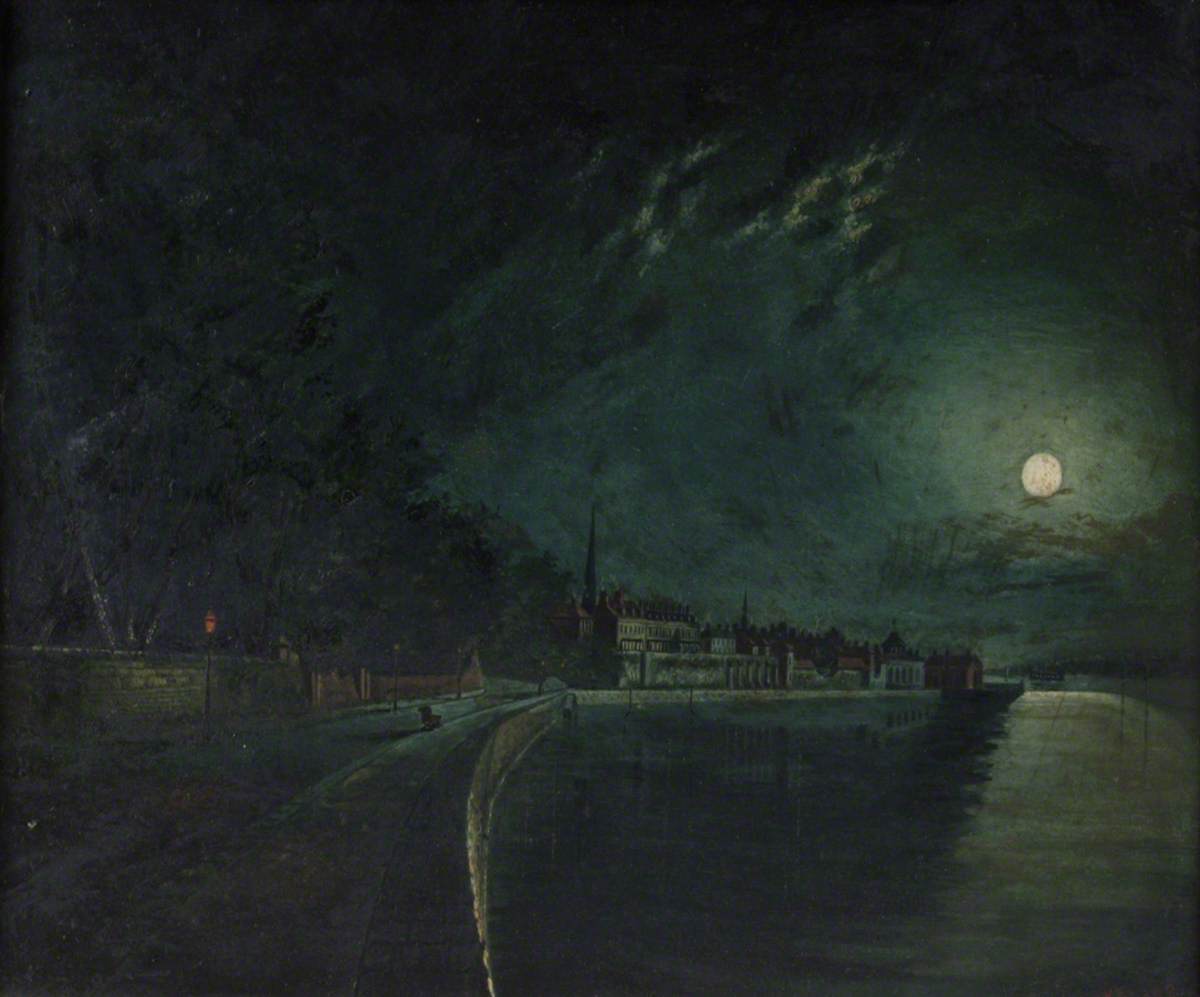 Western Shore by Moonlight