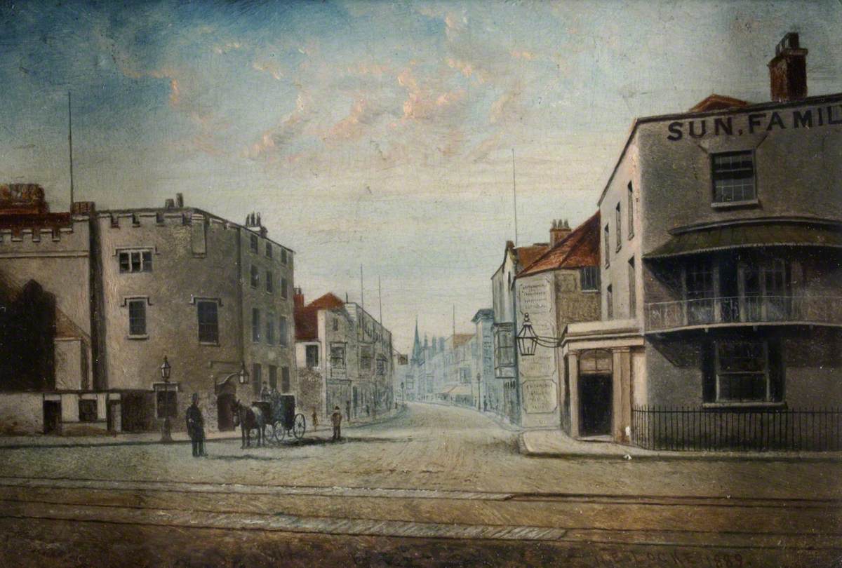 High Street, Southampton, Looking from the Quay