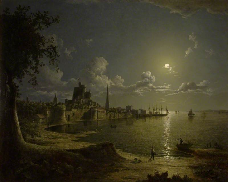 Moonlight Scene, Southampton