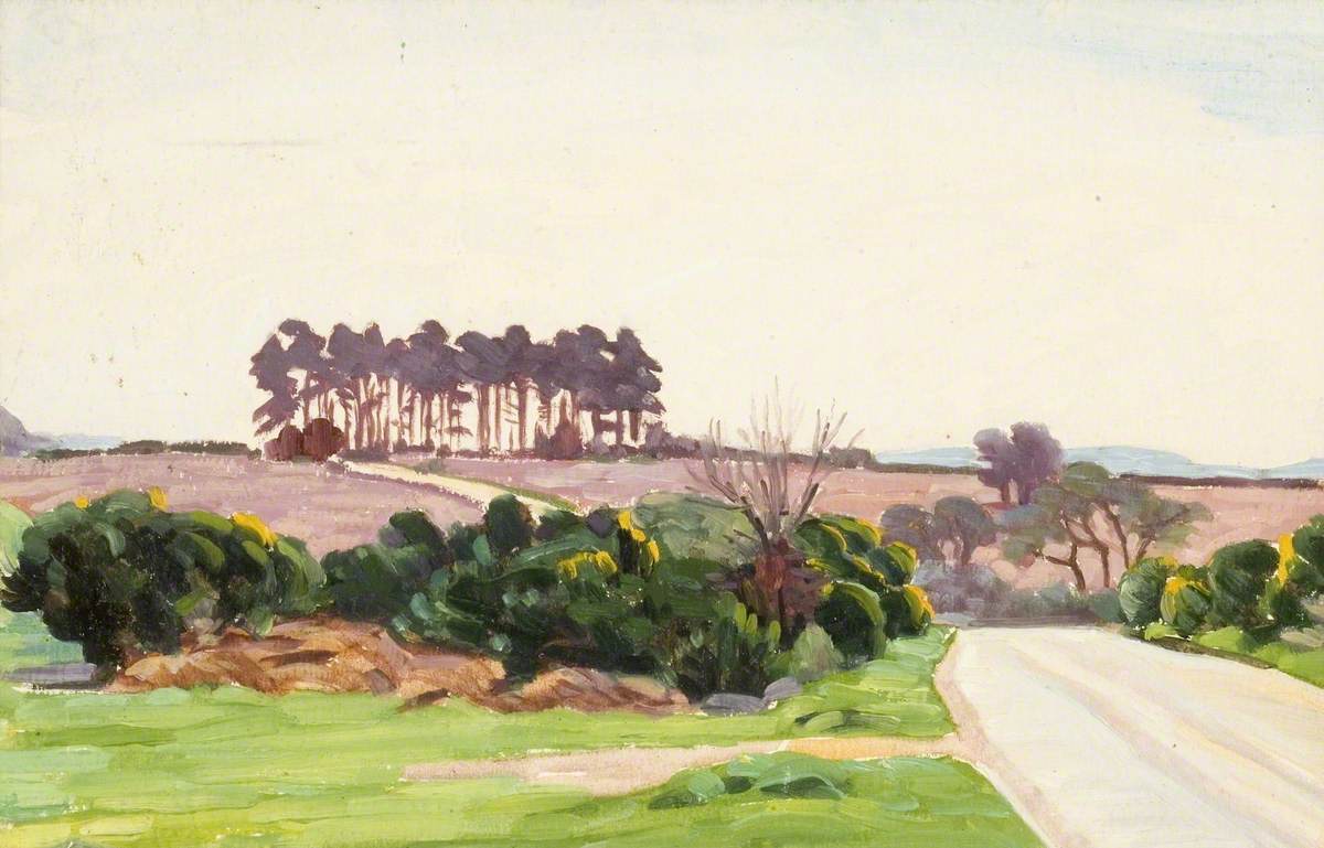 Landscape with a Clump of Pines