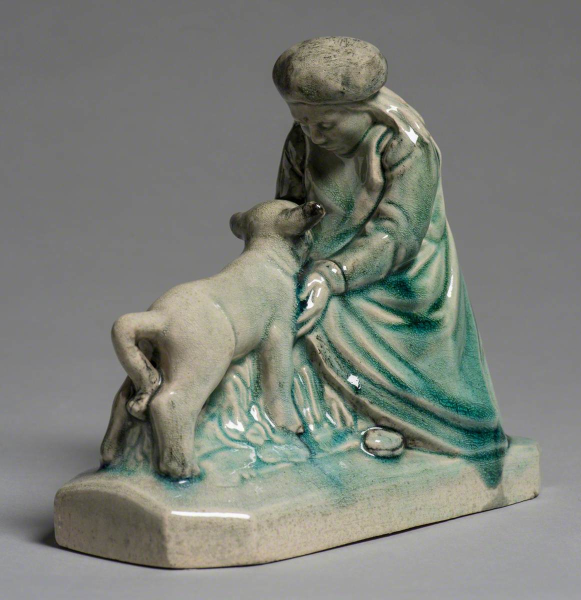 Woman with a Lamb