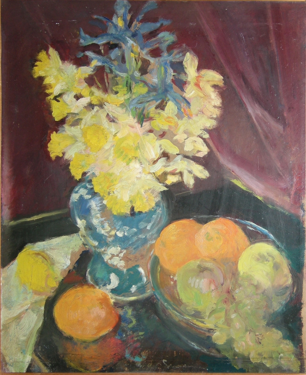 Spring Flowers With Fruit 