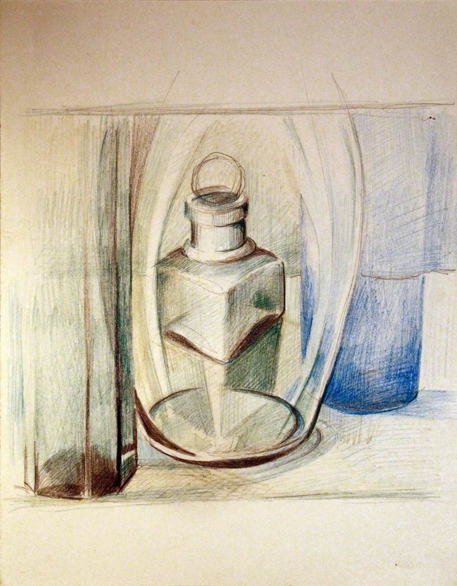 Still Life with Bottle and Jars