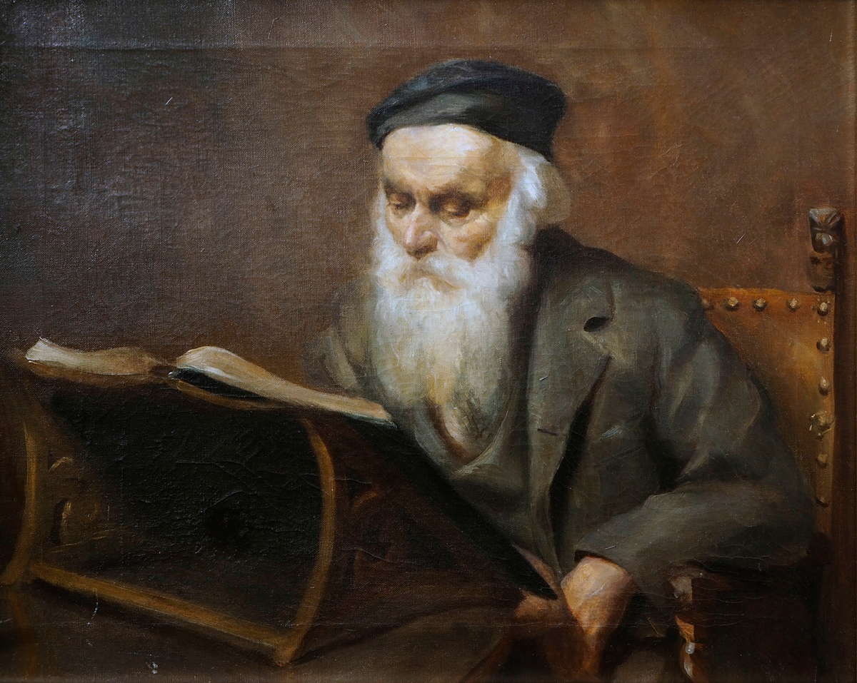John Herkomer (woodcarver, 1821–1913), Reading a Book