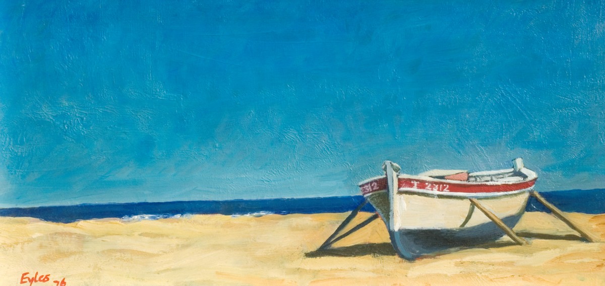 Boat on a Beach, Mediterranean Sea