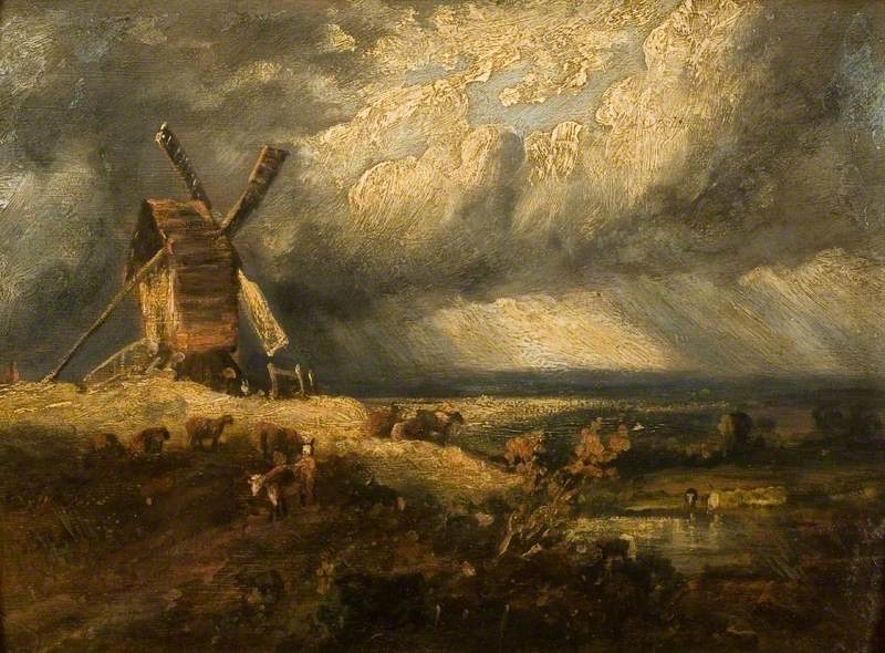 Landscape with a Windmill