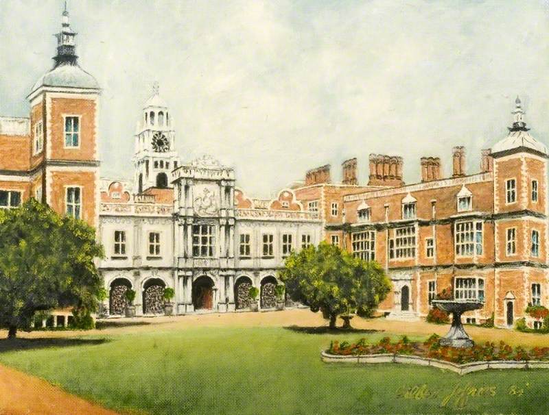 Front View of Hatfield House
