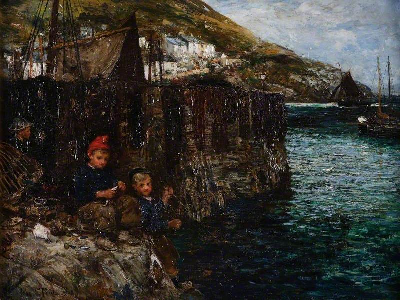 A Nibble (The Little Fishermen)