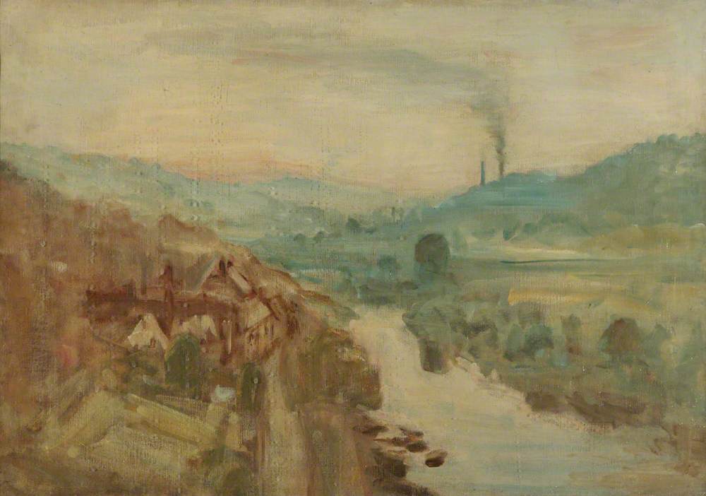 A View of Ironbridge, Shropshire
