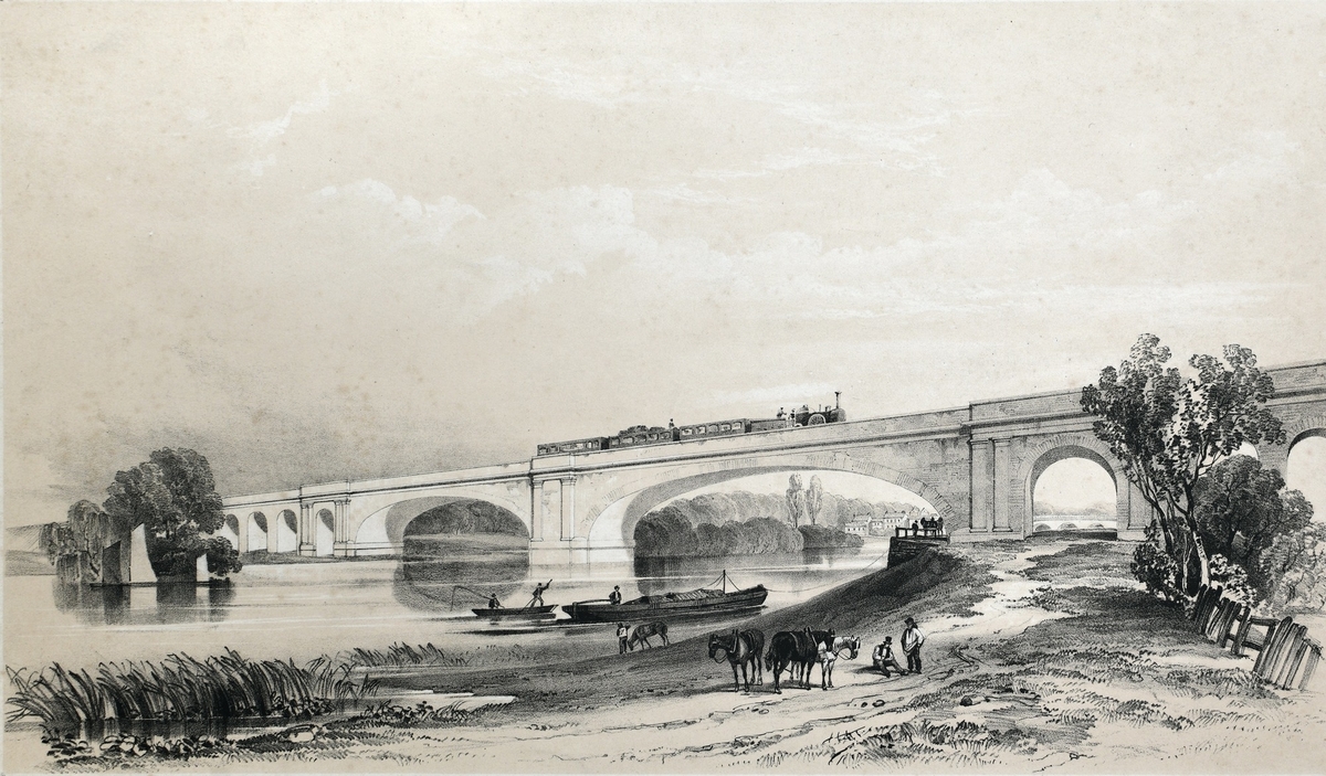 Maidenhead Bridge over the Thames, Great Western Railway | Art UK