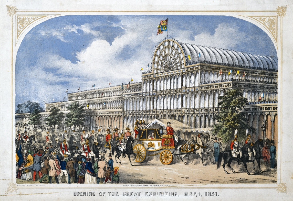 Opening of the Great Exhibition, 1st May, 1851