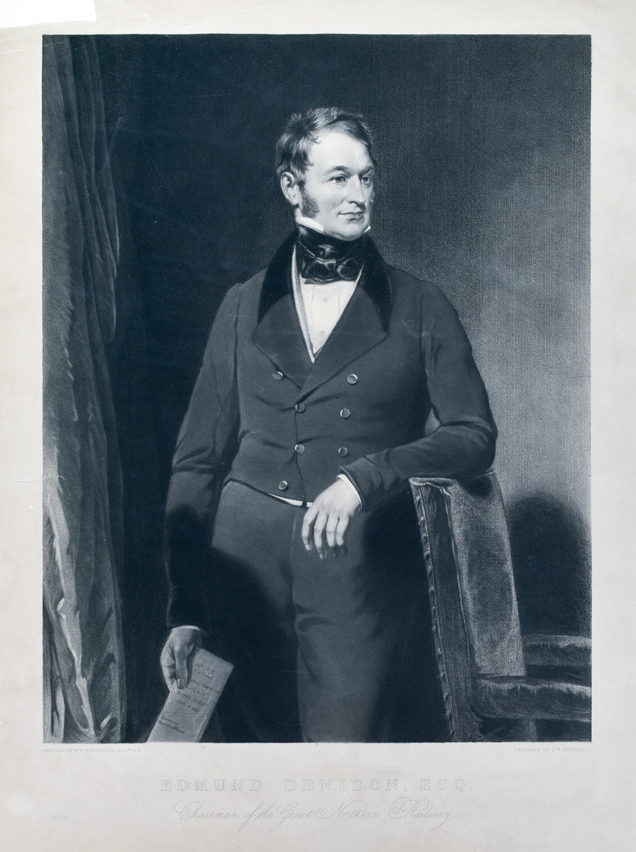 Edmund Denison (1787–1874), Esq. Chairman of the Great Northern Railway